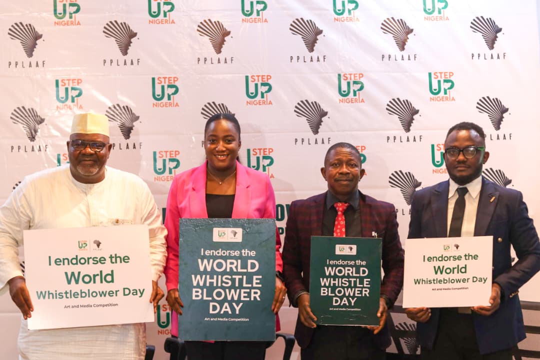 Step Up Nigeria Launches Whistleblower Competition, Urges Youth to Tackle Corruption